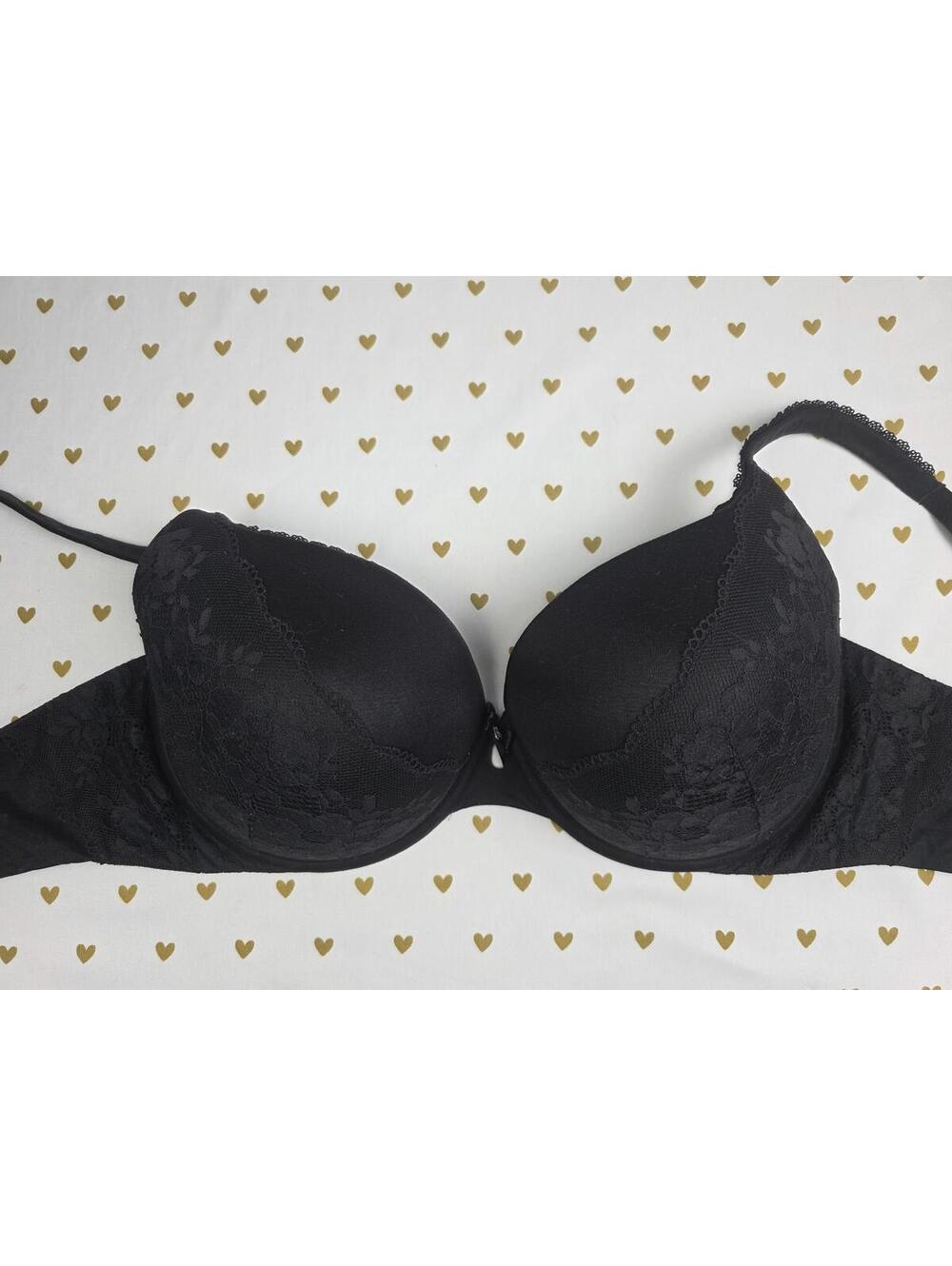 Victoria's Secret Body By Victoria Perfect Shape Bra Black 38DD